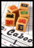 Dice : Dice - Game Dice - Caboose Dice by Action Games 1974 - Ebay Dec 2013